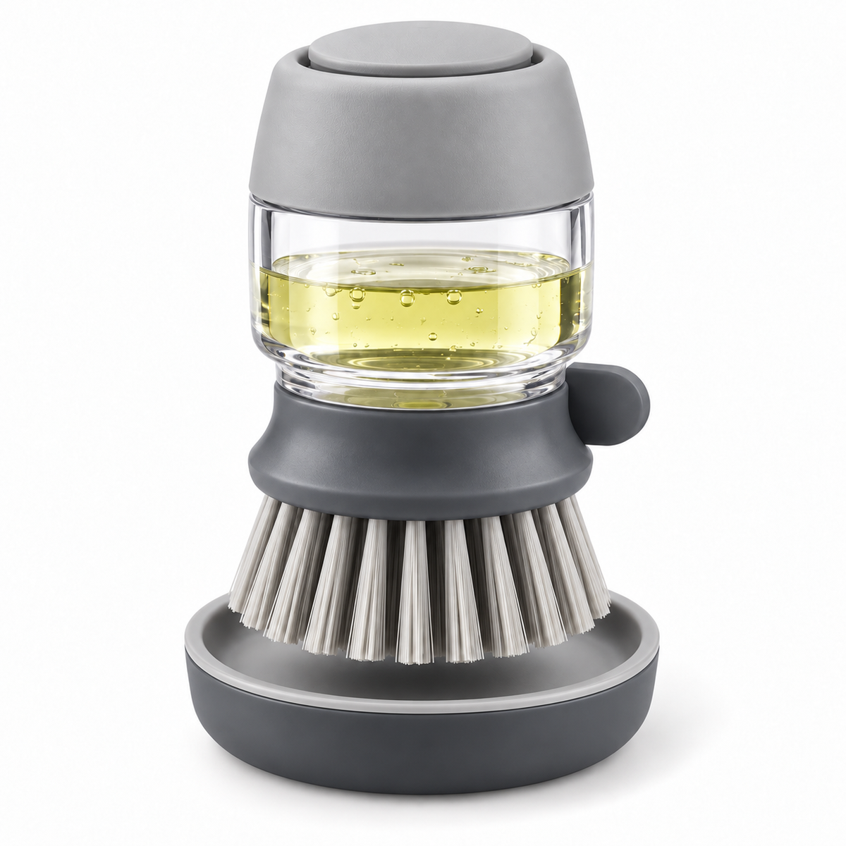 Refillable Soap-Dispensing Dish Brush